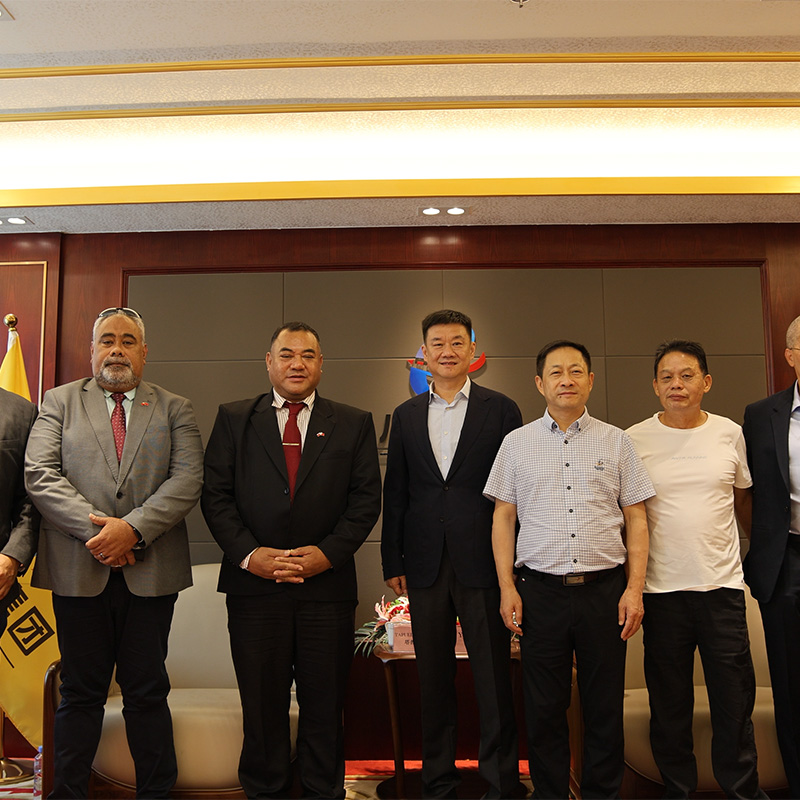 汤加王国代表团实地考察八咏集团 高度认可八咏技术实力